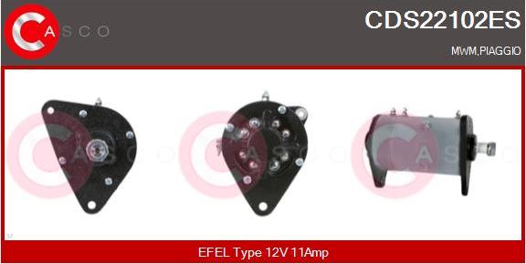 Casco CDS22102ES - Пусковий генератор autocars.com.ua