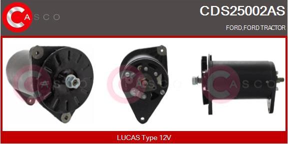 Casco CDS25002AS - Пусковий генератор autocars.com.ua