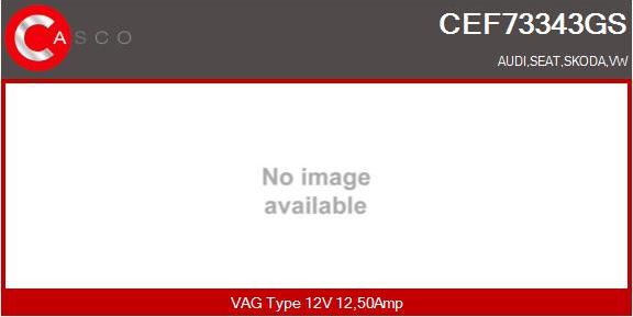 Casco CEF73343GS - Вентилятор, охолодження двигуна autocars.com.ua
