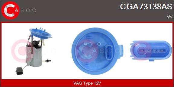 Casco CGA73138AS - Модуль паливного насоса autocars.com.ua