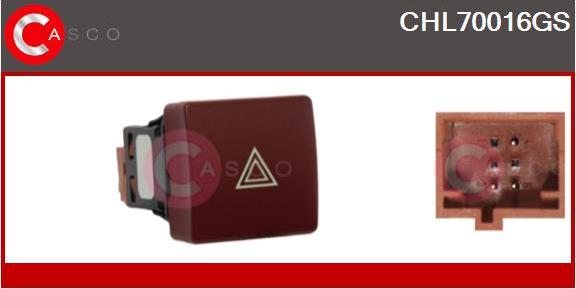 Casco CHL70016GS - Покажчик аварійної сигналізації autocars.com.ua