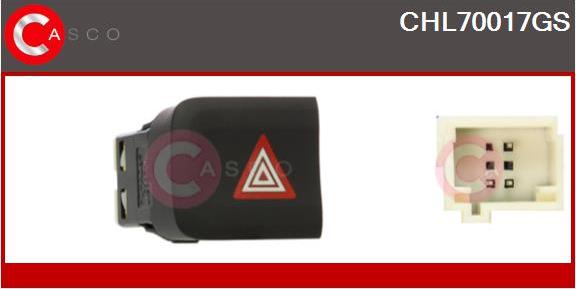 Casco CHL70017GS - Покажчик аварійної сигналізації autocars.com.ua
