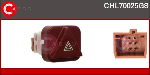 Casco CHL70025GS - Покажчик аварійної сигналізації autocars.com.ua