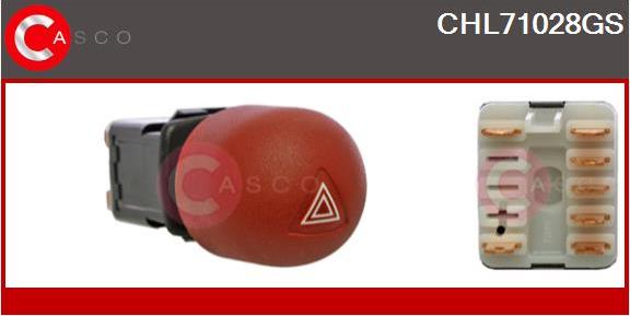 Casco CHL71028GS - Покажчик аварійної сигналізації autocars.com.ua