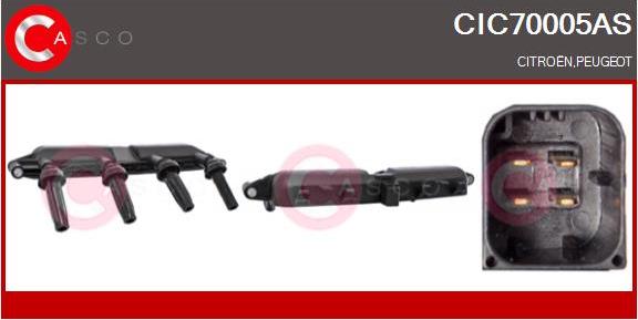 Casco CIC70005AS - Котушка запалювання autocars.com.ua