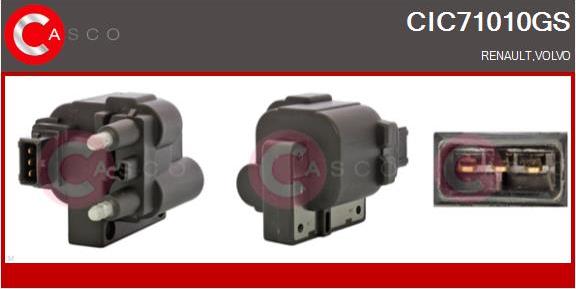 Casco CIC71010GS - Котушка запалювання autocars.com.ua