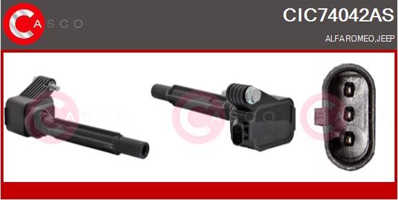 Casco CIC74042AS - Котушка запалювання autocars.com.ua