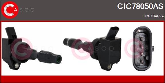 Casco CIC78050AS - Котушка запалювання autocars.com.ua