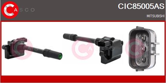 Casco CIC85005AS - Котушка запалювання autocars.com.ua
