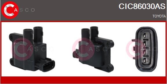 Casco CIC86030AS - Котушка запалювання autocars.com.ua