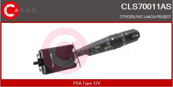 Casco CLS70011AS - Выключатель на рулевой колонке avtokuzovplus.com.ua