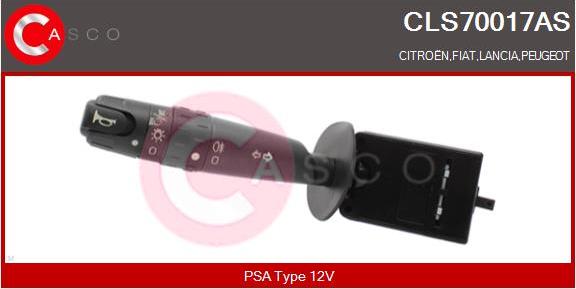 Casco CLS70017AS - Выключатель на рулевой колонке avtokuzovplus.com.ua