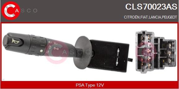 Casco CLS70023AS - Выключатель на рулевой колонке avtokuzovplus.com.ua