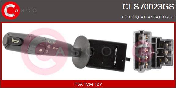 Casco CLS70023GS - Выключатель на рулевой колонке avtokuzovplus.com.ua