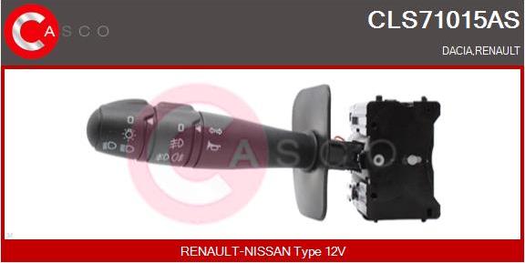 Casco CLS71015AS - Выключатель на рулевой колонке avtokuzovplus.com.ua