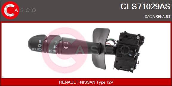 Casco CLS71029AS - Выключатель на рулевой колонке avtokuzovplus.com.ua