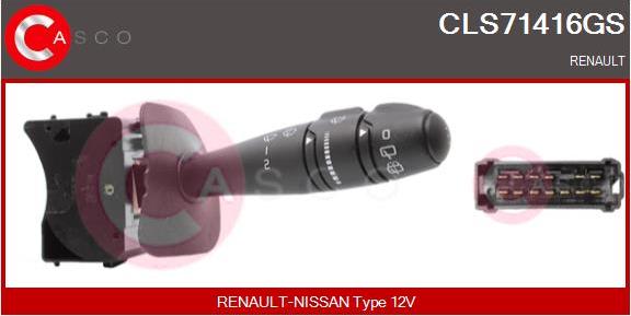 Casco CLS71416GS - Вимикач на рульовій колонці autocars.com.ua