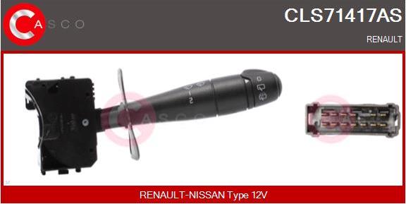 Casco CLS71417AS - Вимикач на рульовій колонці autocars.com.ua