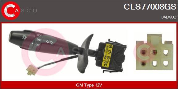 Casco CLS77008GS - Вимикач на рульовій колонці autocars.com.ua