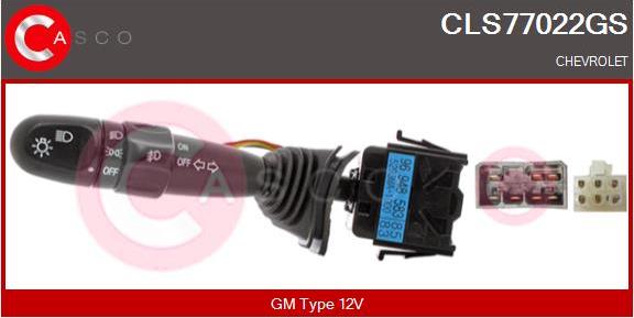 Casco CLS77022GS - Вимикач на рульовій колонці autocars.com.ua