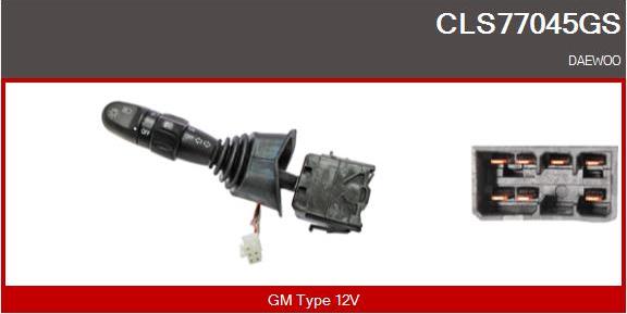 Casco CLS77045GS - Вимикач на рульовій колонці autocars.com.ua