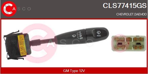 Casco CLS77415GS - Вимикач на рульовій колонці autocars.com.ua