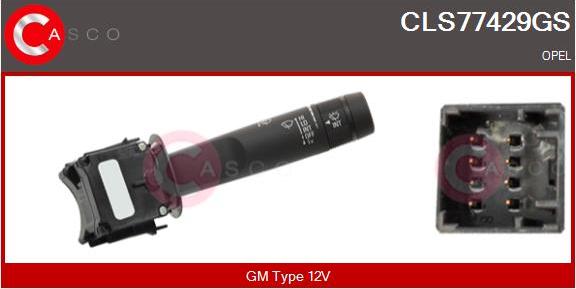Casco CLS77429GS - Вимикач на рульовій колонці autocars.com.ua