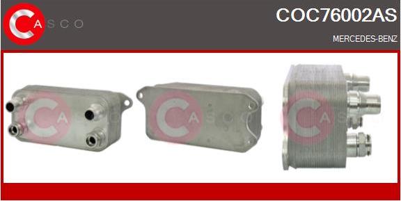 Casco COC76002AS - Масляный радиатор, двигательное масло avtokuzovplus.com.ua