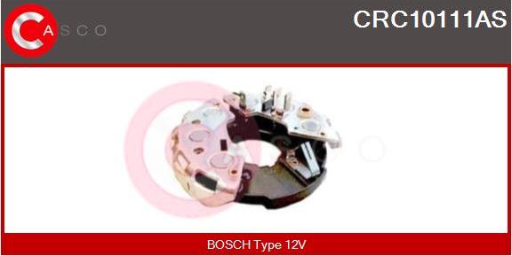 Casco CRC10111AS - Випрямляч, генератор autocars.com.ua