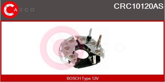 Casco CRC10120AS - Випрямляч, генератор autocars.com.ua