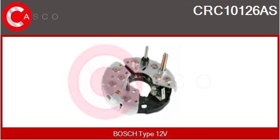 Casco CRC10126AS - Випрямляч, генератор autocars.com.ua