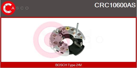 Casco CRC10600AS - Випрямляч, генератор autocars.com.ua