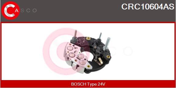 Casco CRC10604AS - Випрямляч, генератор autocars.com.ua