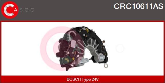 Casco CRC10611AS - Випрямляч, генератор autocars.com.ua