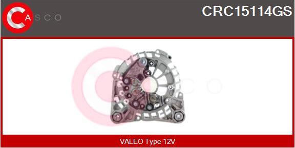 Casco CRC15114GS - Выпрямитель, генератор avtokuzovplus.com.ua