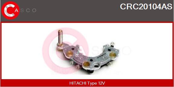 Casco CRC20104AS - Выпрямитель, генератор avtokuzovplus.com.ua