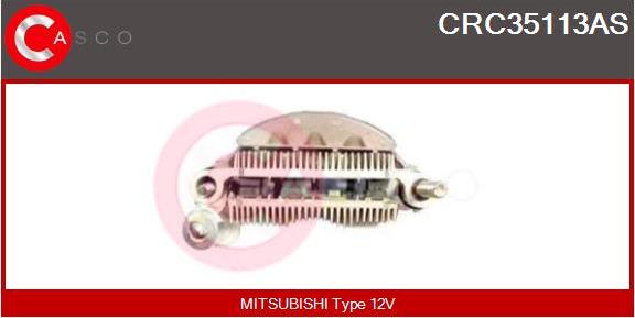 Casco CRC35113AS - Выпрямитель, генератор autodnr.net