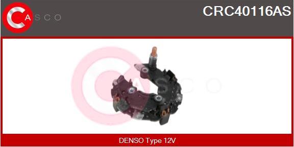 Casco CRC40116AS - Випрямляч, генератор autocars.com.ua