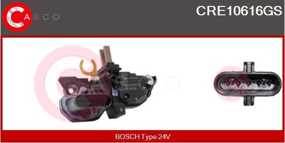 Casco CRE10616GS - Регулятор напруги генератора autocars.com.ua