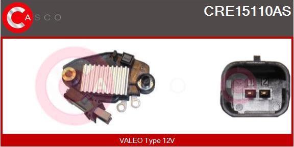 Casco CRE15110AS - Регулятор напруги генератора autocars.com.ua