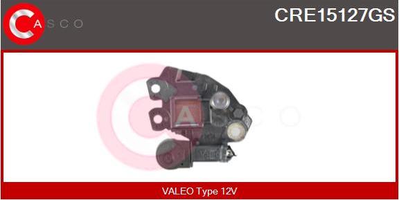 Casco CRE15127GS - Регулятор напряжения, генератор avtokuzovplus.com.ua