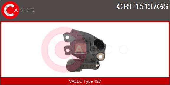 Casco CRE15137GS - Регулятор напряжения, генератор avtokuzovplus.com.ua