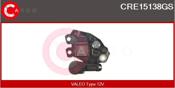 Casco CRE15138GS - Регулятор напряжения, генератор avtokuzovplus.com.ua