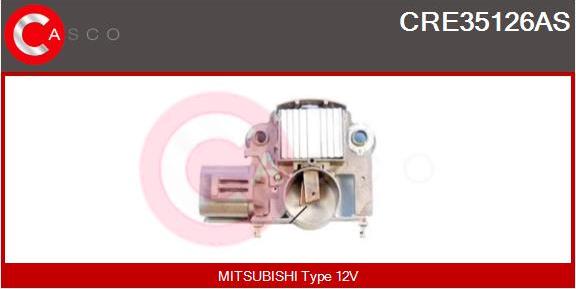 Casco CRE35126AS - Регулятор напряжения, генератор avtokuzovplus.com.ua