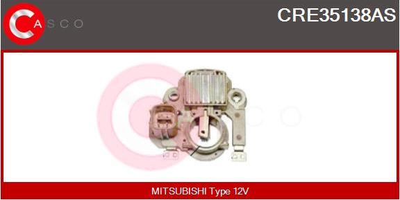 Casco CRE35138AS - Регулятор напряжения, генератор avtokuzovplus.com.ua