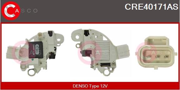 Casco CRE40171AS - Регулятор напруги генератора autocars.com.ua