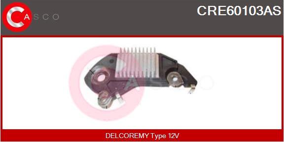 Casco CRE60103AS - Регулятор напруги генератора autocars.com.ua