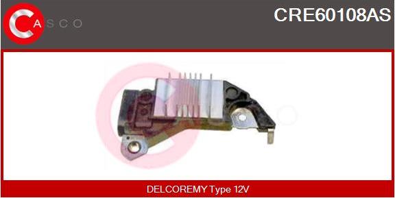 Casco CRE60108AS - Регулятор напруги генератора autocars.com.ua