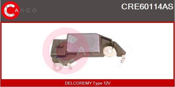 Casco CRE60114AS - Регулятор напруги генератора autocars.com.ua