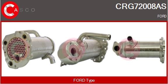 Casco CRG72008AS - Радиатор, рециркуляция ОГ avtokuzovplus.com.ua